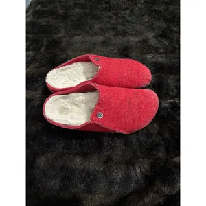 Birkenstock Zermatt Active Red Wool Felt Slippers 40 9.5 thumbnail 2
