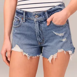 ABERCROMBIE‎ Mom High-Waist Denim Shorts thumbnail 1