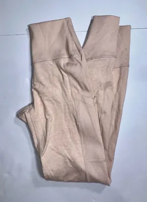 NWOT OFFLINE BY AERIE joggers in‎ light peach - XS thumbnail 1