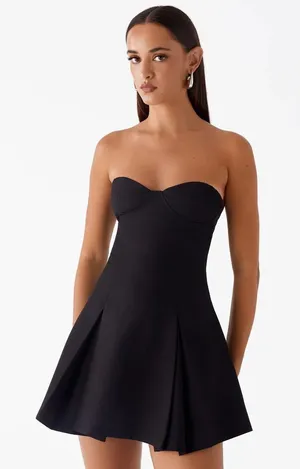 Peppermayo Mini Dress Black thumbnail 1