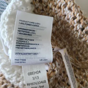 Tommy Hilfiger Knit‎ Crochet Striped Top Size XS thumbnail 9