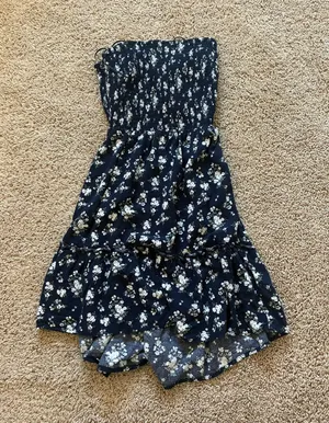 Hollister Floral Dress Mini Navy thumbnail 1