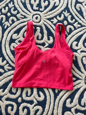 Bright Pink Lululemon Align Tank Top thumbnail 2