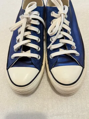 Converse White Canvas Low-Top Sneakers thumbnail 4