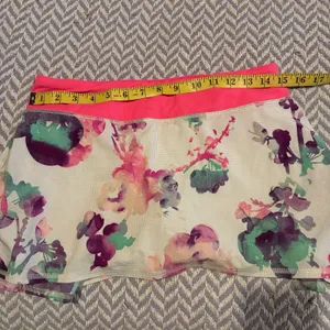 Lululemon Run: PACE SETTER SKIRT Lined Tennis Golf Shorts Blurred Blossom 6 thumbnail 4