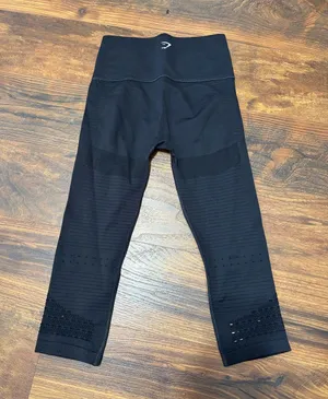 Gymshark Black Seamless Performance Leggings S thumbnail 1
