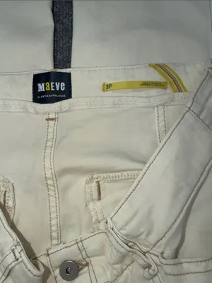 Anthropologie Maeve By Delaney Clean-Seamed High-Rise Wide-Leg Jeans size 31T thumbnail 8