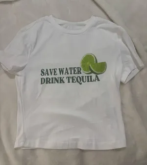 Shein Tequila Baby Tee thumbnail 1