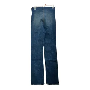 EB DEMIM Split Hem Jegging size Medium with side zipper slit hem NWT Tommy wash thumbnail 5