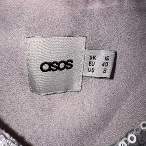 ASOS‎ Silver Sequin Cami Top Sparkly Party Evening Occasion Size 8 thumbnail 3