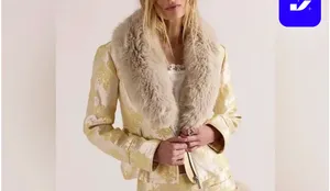 Free People Fur Jacket Faux thumbnail 2