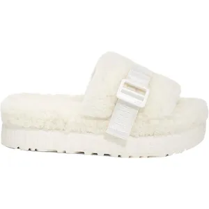 UGG Fluffita White Sheepskin Fluffy Sandals‎ thumbnail 2