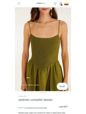 NWT Farm Rio Cotton Green Sleeveless Midi Dress Size XL thumbnail 3