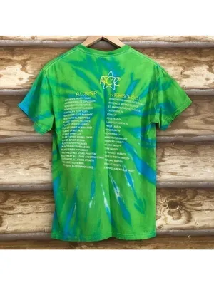 LOVE to Cheer tie dye Allstar Cheer tee size small thumbnail 10
