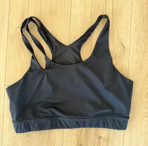 JoyLab Black Double-Strap Sports Bra thumbnail 1