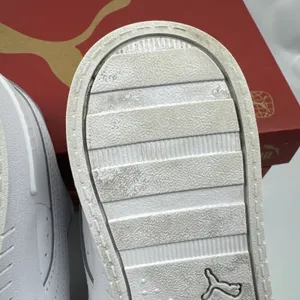 PUMA Court Sneaker, White, Women's Casual Low Top Leather Shoes Size 6.5 thumbnail 16