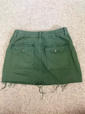 Aerie Skirt Mini Cargo High-Waisted Extra Small thumbnail 2
