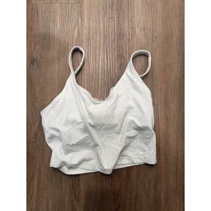 Lululemon Align Tank Top White Nulu Built-in Bra Size 6 LW1CRTS thumbnail 2