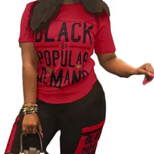 Women’s 2 Piece Outfit Black By Popular Demand Size 3XL NEW thumbnail 1