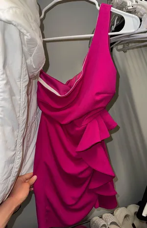 Hello Molly Dress Pink thumbnail 1