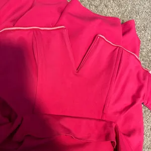 Revolve NBD X NAVEN Bright Barbie Pink Boned Bodice V Cut Mini Dress Sz Medium thumbnail 14