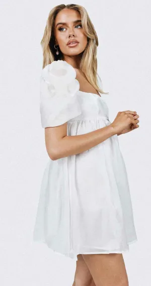 Princess Polly Alaya White Mini Dress thumbnail 3