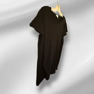 J Crew Black T-Shirt‎ Dress thumbnail 2