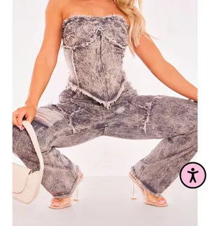 Pretty Little Thing Denim Set thumbnail 2