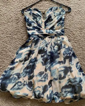 Little Mistress Semi Formal Strapless Dress thumbnail 1