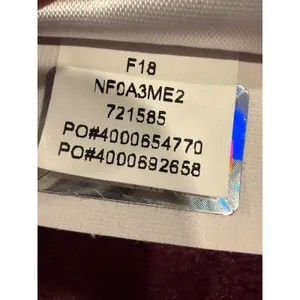 The North Face Womens Large Hoodie Full Zip Burgundy Fleece Jacket NF0A3ME2 thumbnail 13