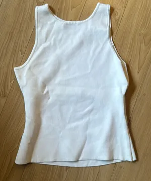 NAKEDVICE CUT OUT TOP White thumbnail 1