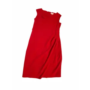 Calvin Klein Red Sheath Dress - Size 12 thumbnail 7