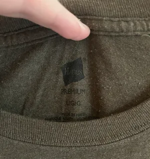 Hanes Brown T Shirt thumbnail 2