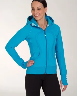 Lululemon Scuba Hoodie Snorkel Blue Size 8 thumbnail 1