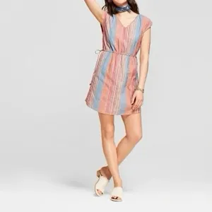 Universal Threads Striped V Neck‎ Dress thumbnail 6