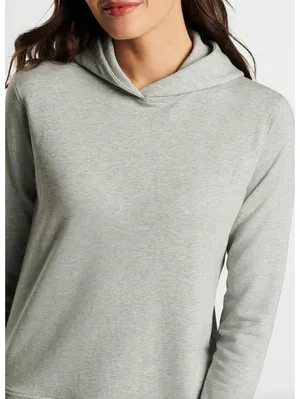 (C135) Peter Millar Lava Wash Women's Relaxed Pullover Hoodie Gray Small thumbnail 4