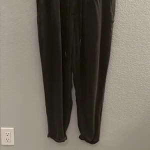 Free People Raving Rayon Utility Romper Washed Black Jumpsuit Size Small thumbnail 5
