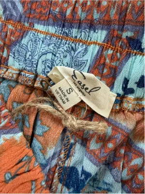 Easel Floral Print Wide Leg Palazzo Pants Size S thumbnail 8