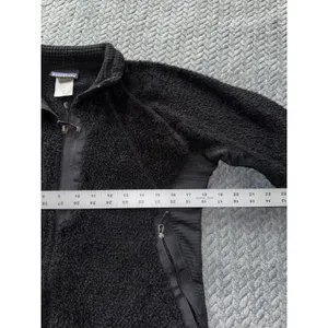 Patagonia Women's Black R1 Polartec Power Grid Full-Zip Fleece Jacket Sz Medium thumbnail 10