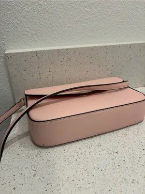 Kate Spade New York Sadie Leather Crossbody Purse in Light Pink EUC thumbnail 13