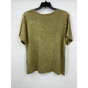 Isabel Jaxon Womens Positive Thinking Olive Round Neck T-Shirt Tee NEW 2X thumbnail 10