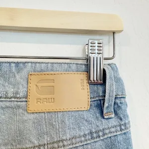 G Star Raw 3301 Jeans Size 28 Blue High Waist‎ Frayed Straight Crop Alternative thumbnail 10