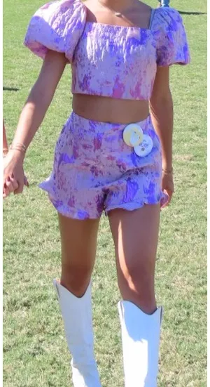 BuddyLove Purple Sparkle Two-Piece thumbnail 2