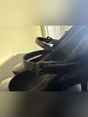 Donald J. Pliner Bronze/Copperish Brown Patent Mary Jane Peep-Toe Heels thumbnail 8