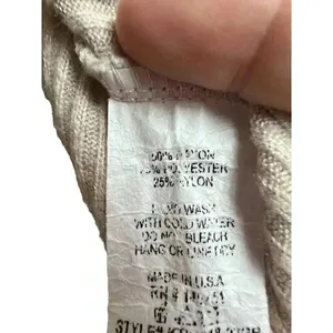 Pink Lily Beige Oversized Pullover Top Medium thumbnail 6