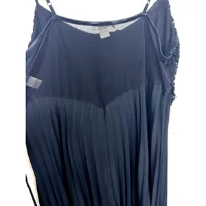 Flora Black Lace Bodice Slip Dress Witchy Whimsigoth Dark Romantic Womens Medium thumbnail 9