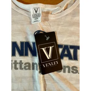 Venley Penn State Nittany Lions Unisex Tank Top‎ Cream Heathered S Sports Logo thumbnail 4