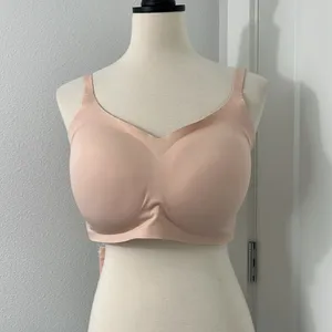 New Kindred Bravely XXL Pink Wireless Seamless Convertible T-Shirt Bra thumbnail 3