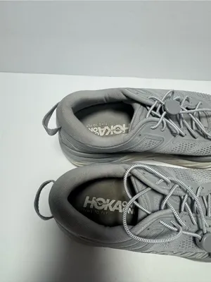 Hoka One One Bondi 7 Women's 9.5 Gray thumbnail 3