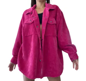 Wild Fable Pink Corduroy Shacket Shirt Jacket thumbnail 1